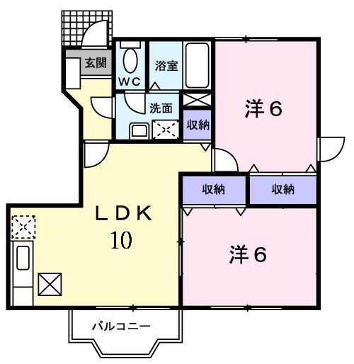 レスポワール菱木 間取り