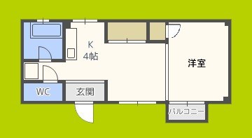 Kハイツ 間取り