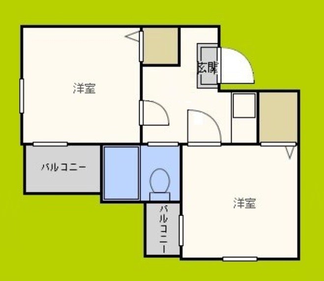 アメニティー新高一番館 間取り