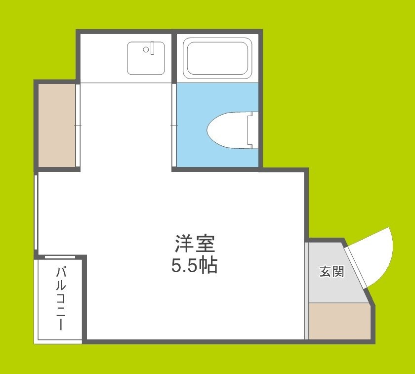 朝日プラザ長堀東パサージュ 間取り