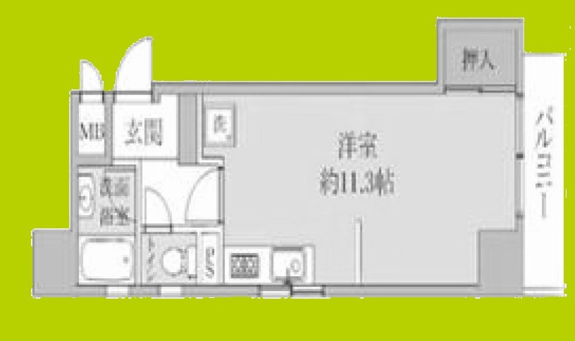 GSハイム西長堀 間取り