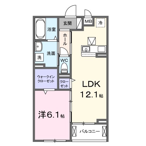 クオーレ　Ⅲ 間取り図