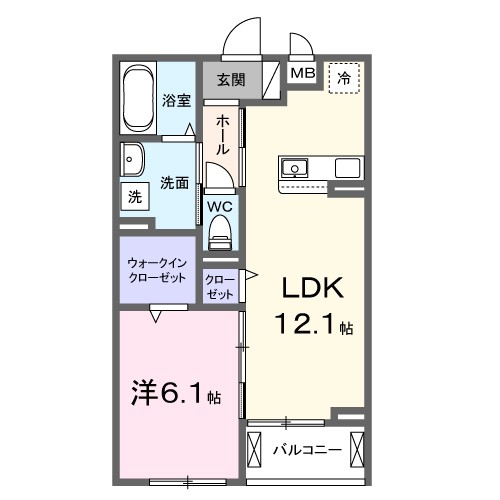 クオーレ　Ⅲ 間取り図