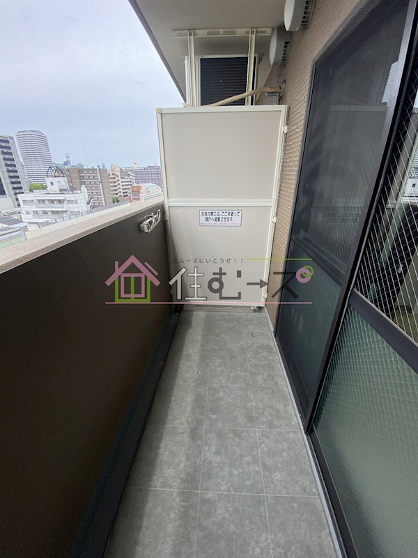 ウエストポイント ベランダ