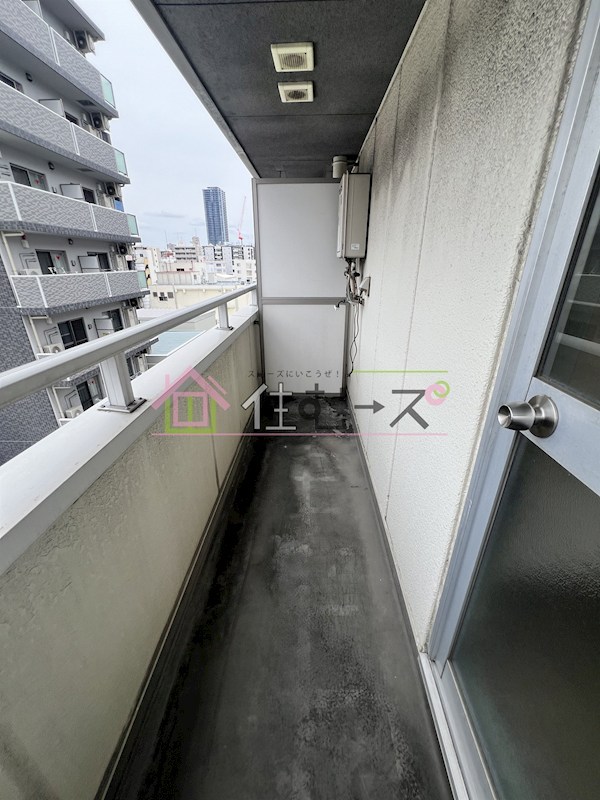 ルミナス難波 ベランダ