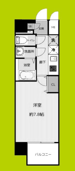 セオリー大阪EAST DOOR 間取り