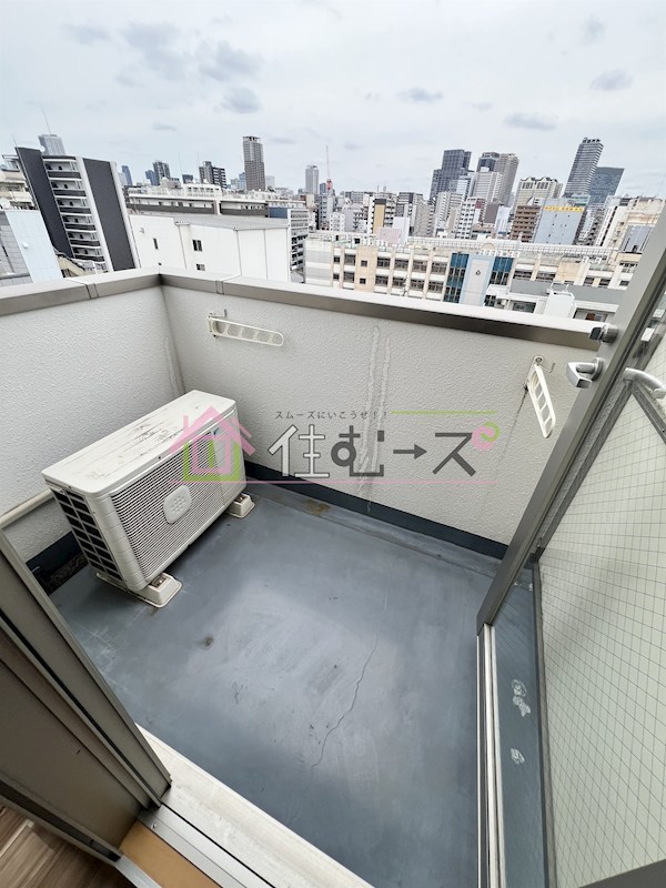 グランパシフィック桜川 ベランダ