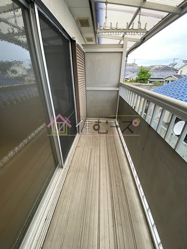 諸口3丁目住宅 ベランダ