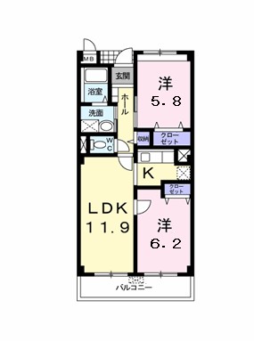 ロイヤルシティー泉南 間取り