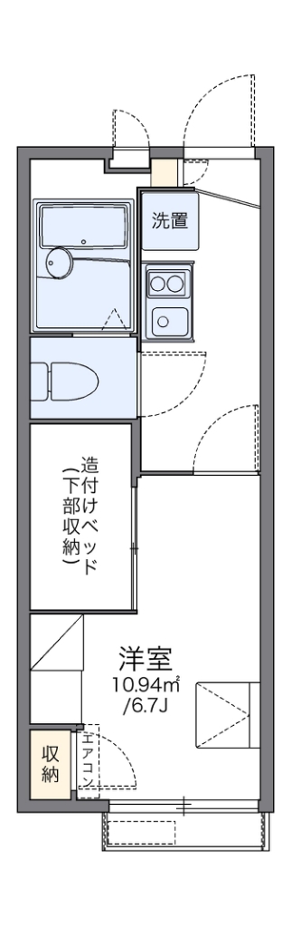 レオパレス星丘Ａ 間取り