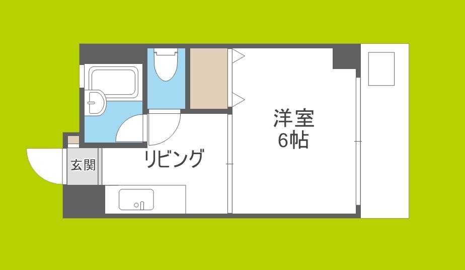 プレステージ堂島 間取り