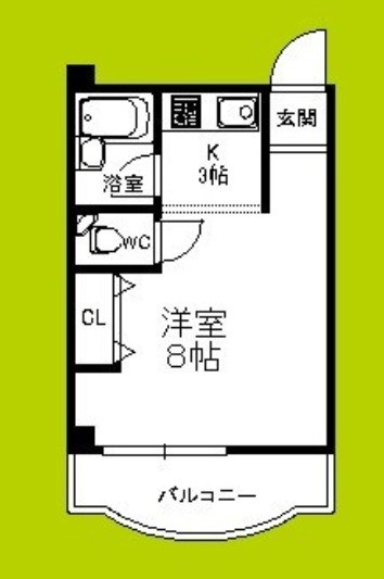 タイホウハイツ敷津2番館 間取り
