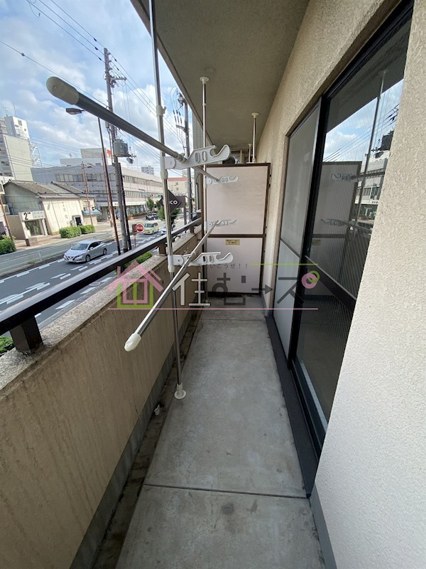 シャトー都島 ベランダ