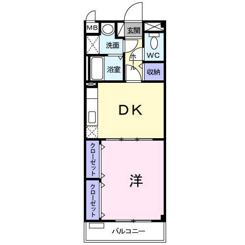 ＳｕｎＣｌａｉｒＹｏｓｈｉｎｏ 間取り