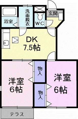 サンバニー鳳 間取り