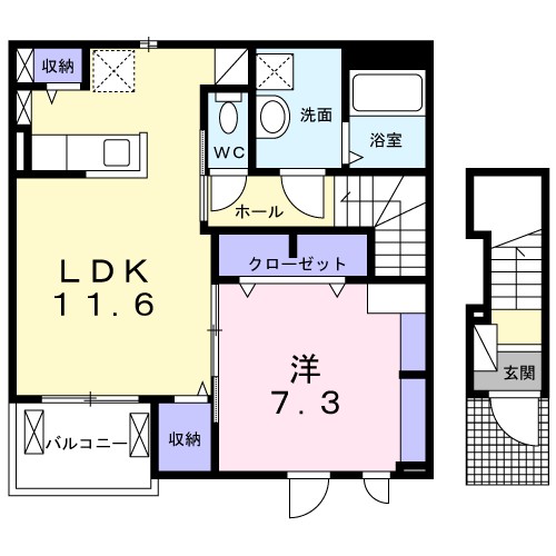 シャルム 間取り図
