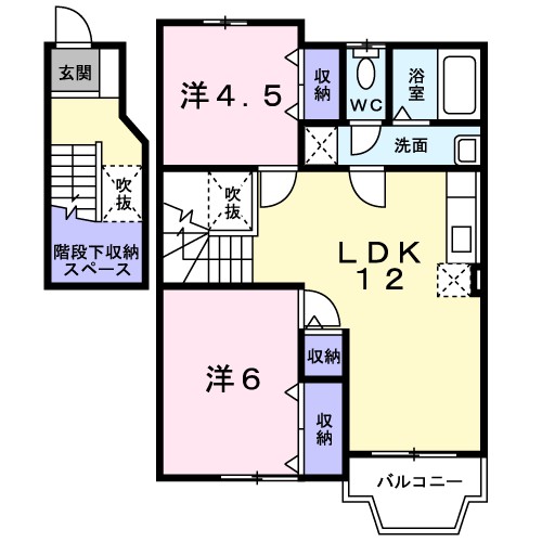 メゾンⅣ 間取り