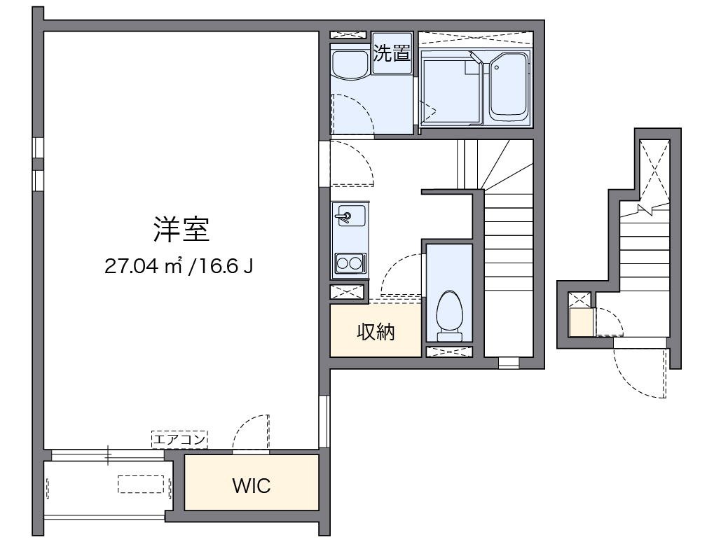 クレイノマルイチ 間取り