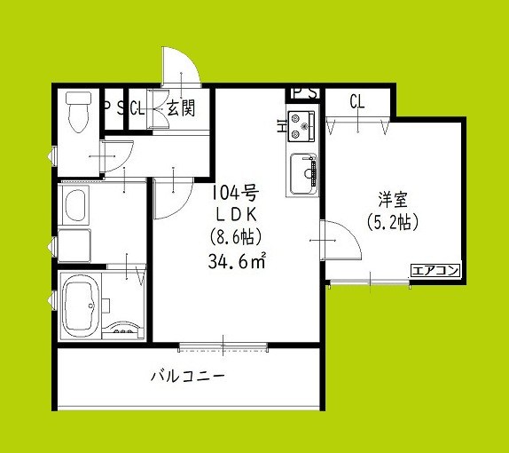 クリエオーレ伊丹 間取り