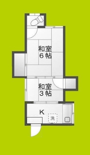 深江南アパート 間取り