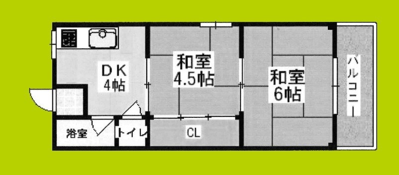クオーレマンション巽北 間取り