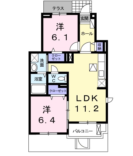サンレミコート林寺 間取り