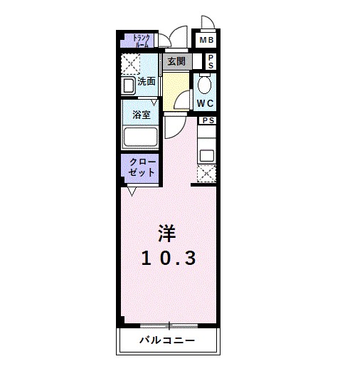 フォチュネイト 間取り