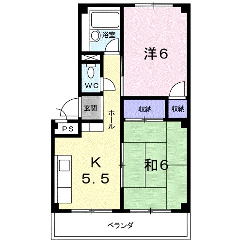 第１パークサイドハイツ 間取り