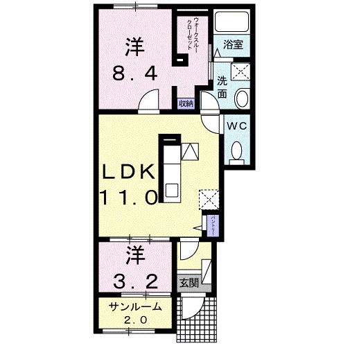 Ｈｏｕｓｅ　Ｅｕｒｅｋａ 間取り