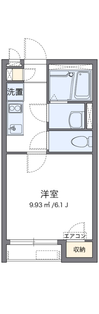 クレイノプランセル　華 間取り