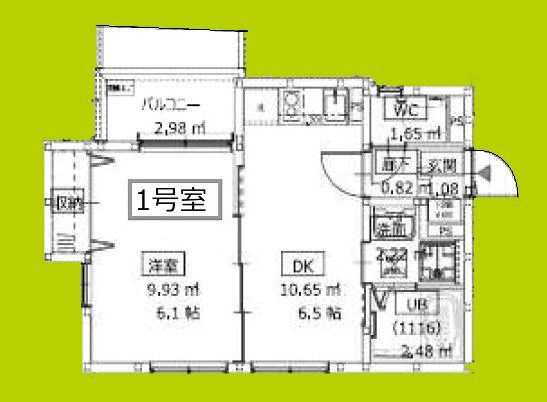 S Apt.門真元町 間取り