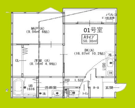 ボヌール緑地公園 間取り