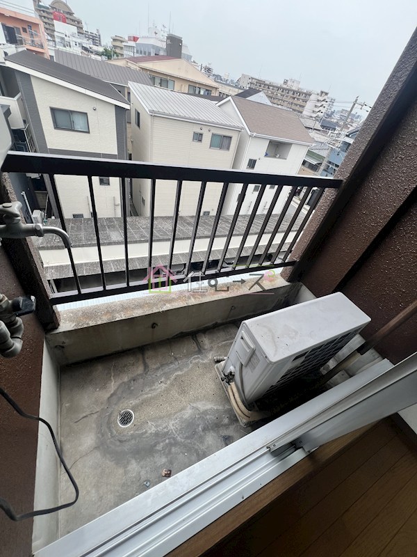 志村ハイツ ベランダ