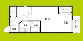 仮称)川西市小花一丁目共同住宅 間取り