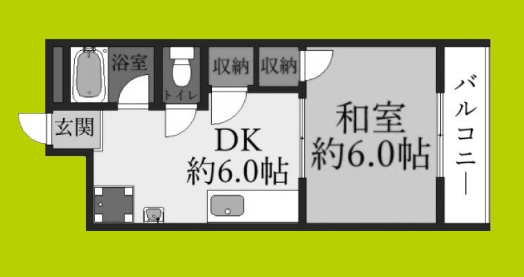 泉第2ハイツ 間取り