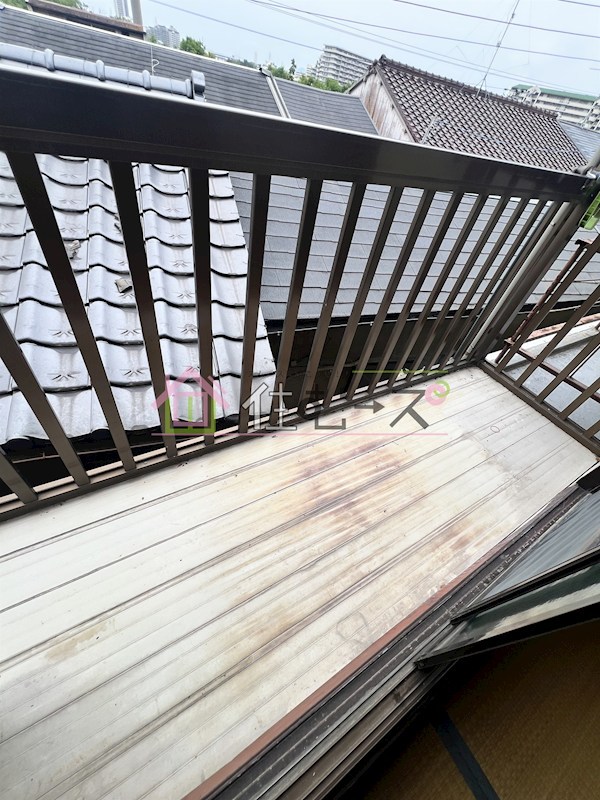 住吉区山之内5丁目テラスハウス ベランダ