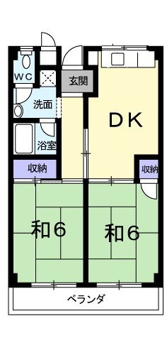 ホワイトピア橋本 間取り