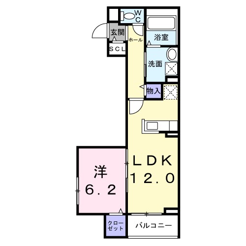 東奈良２丁目マンション 間取り図