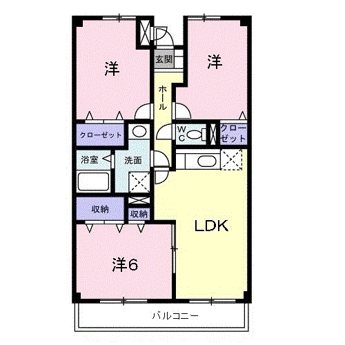 ラフィーネ南伊丹 間取り