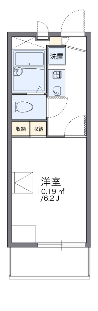 レオパレスＫＫＳ中宮 間取り