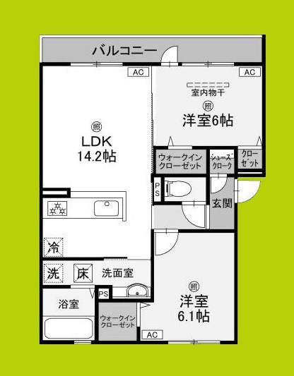 グレース コート 黒土 間取り