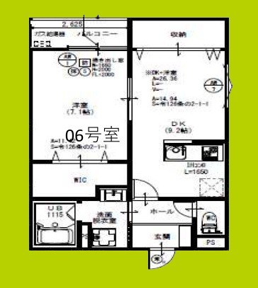 アート星田駅前 間取り図