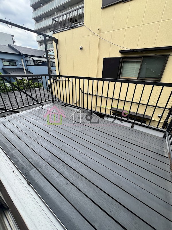 駒川2貸家 ベランダ