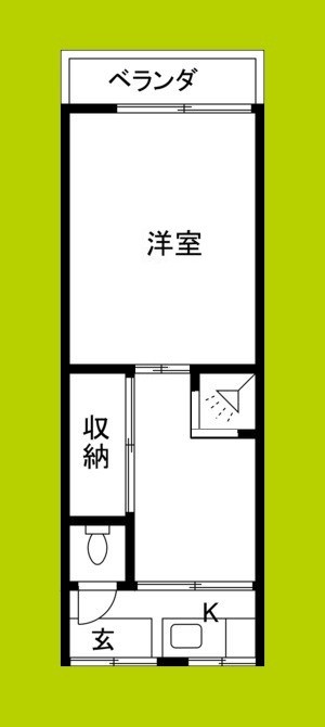 公園南矢田3丁目アパート 間取り