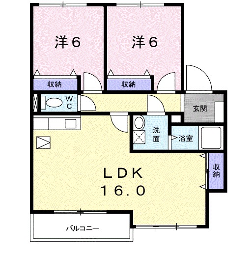 セルカ．リーオＢ 間取り
