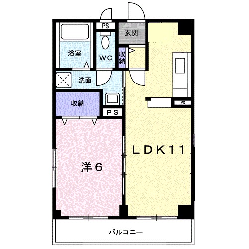 インフィニティ　シバタ 間取り