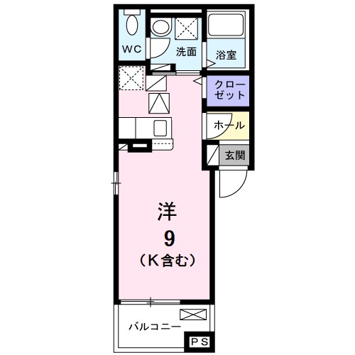 メゾン　ラシュレ 間取り