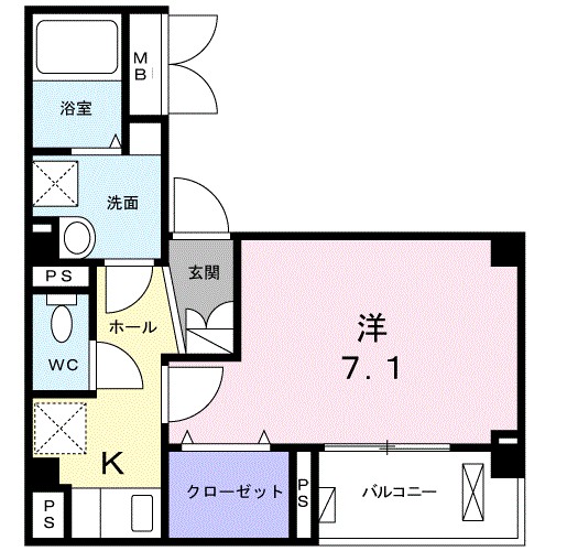 ヴォナールコート 間取り