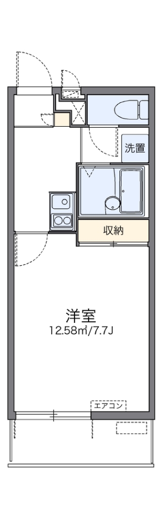 レオパレス御厨ＥＡＳＴ 間取り