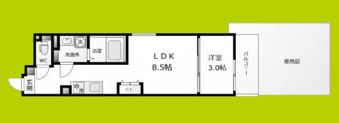 （仮称）S-MOVE大阪鶴見 間取り図